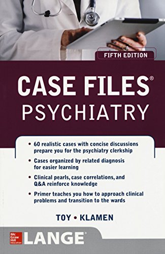 Beispielbild fr Case Files Psychiatry, Fifth Edition (LANGE Case Files) zum Verkauf von Ashery Booksellers