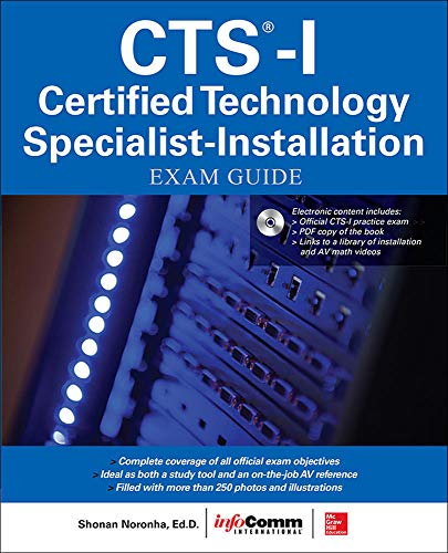 Stock image for CTS-I Certified Technology Specialist-Installation Exam Guide for sale by Irish Booksellers