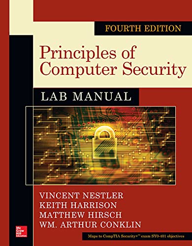 Stock image for Principles of Computer Security Lab Manual, Fourth Edition for sale by Goodwill