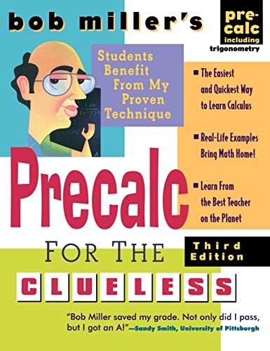 9780071837873: Bob Miller's Precalc for the Clueless