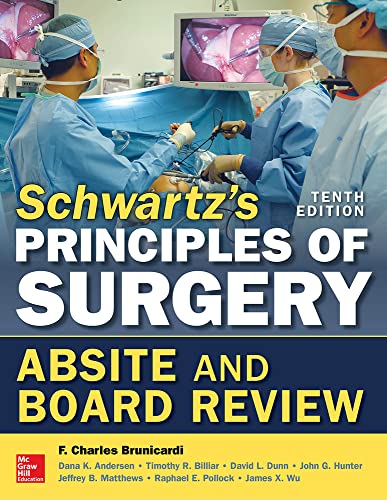 Imagen de archivo de Schwartz's Principles of Surgery ABSITE and Board Review, 10/e a la venta por Books From California