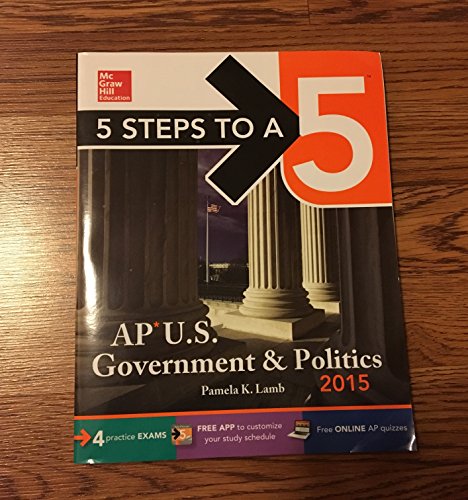 Stock image for 5 Steps to a 5 AP US Government and Politics, 2015 Edition (5 Steps to a 5 on the Advanced Placement Examinations Series) for sale by boyerbooks