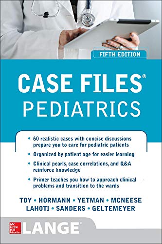 9780071839952: Case Files Pediatrics, Fifth Edition (A & L REVIEW)
