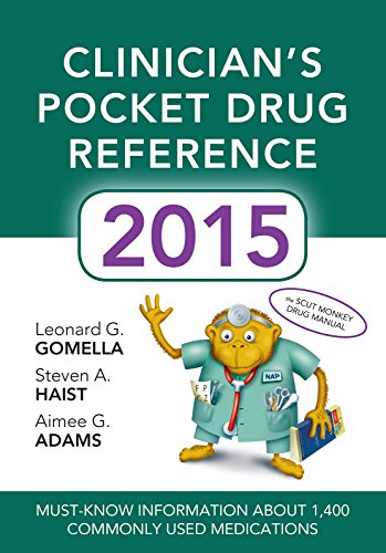 Beispielbild fr Clinicians Pocket Drug Reference 2015 zum Verkauf von Books From California