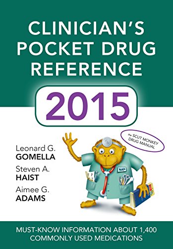 Imagen de archivo de Clinicians Pocket Drug Reference 2015 a la venta por SecondSale