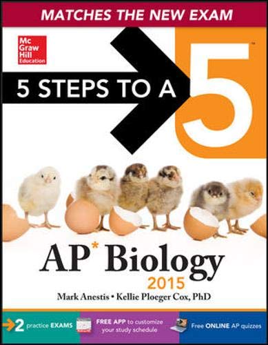 9780071840347: 5 Steps to a 5 AP Biology, 2015 Edition