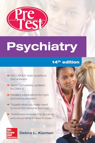 Beispielbild fr Psychiatry PreTest Self-Assessment And Review, 14th Edition zum Verkauf von BooksRun