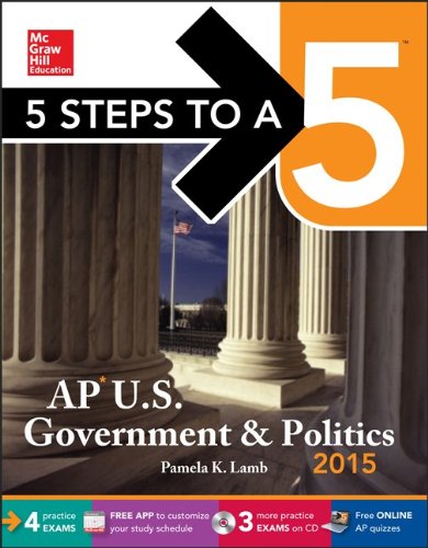 9780071840835: 5 Steps to a 5 AP US Government and Politics 2015