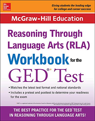 Beispielbild fr McGraw-Hill Education RLA Workbook for the GED Test zum Verkauf von Books From California