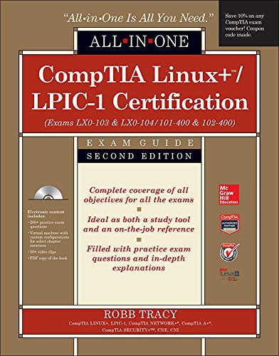Beispielbild fr CompTIA Linux+/LPIC-1 Certification All-in-One Exam Guide, Second Edition (Exams LX0-103 & LX0-104/101-400 & 102-400) zum Verkauf von BooksRun