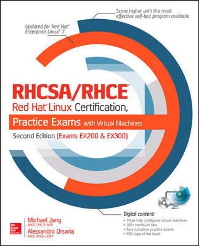 9780071842082: RHCSA/RHCE Red Hat Linux Certification Practice Exams with Virtual Machines, Second Edition (Exams EX200 & EX300)