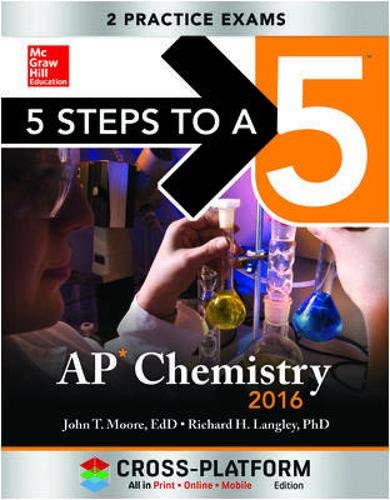 Beispielbild fr 5 Steps to a 5 AP Chemistry 2016, Cross-Platform Edition zum Verkauf von HPB-Red