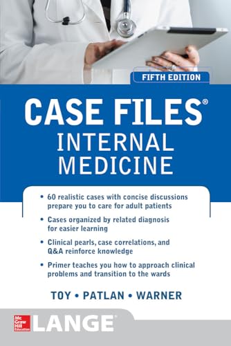Imagen de archivo de Case Files Internal Medicine, Fifth Edition (LANGE Case Files) a la venta por Reliant Bookstore