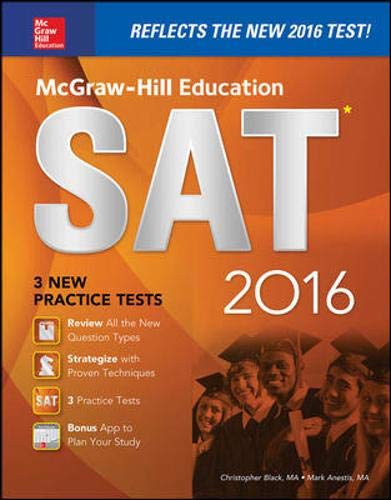 Stock image for McGraw-Hill Education SAT 2016 Edition for sale by Better World Books