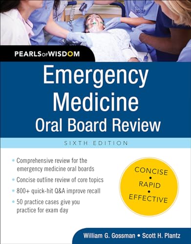 Stock image for Emergency Medicine Oral Board Review: Pearls of Wisdom, Sixth Edition for sale by Zoom Books Company
