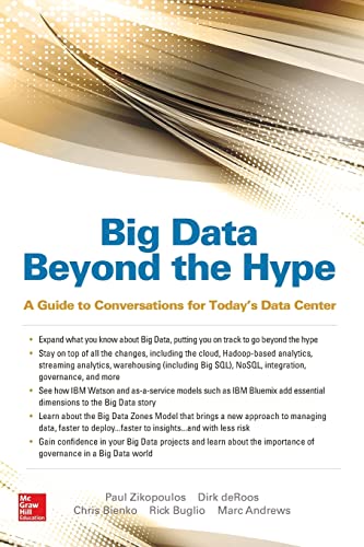 Imagen de archivo de Big Data Beyond the Hype: a Guide to Conversations for Today's Data Center a la venta por Better World Books