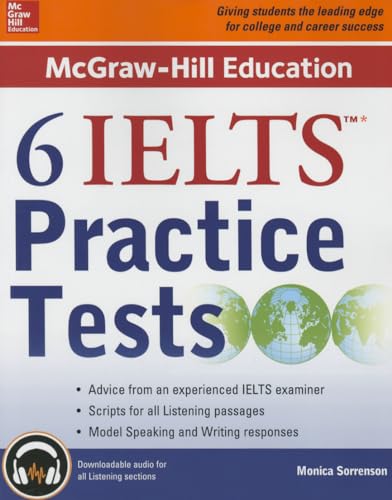 9780071845151: McGraw-Hill Education 6 IELTS Practice Tests with Audio (TEST PREP)