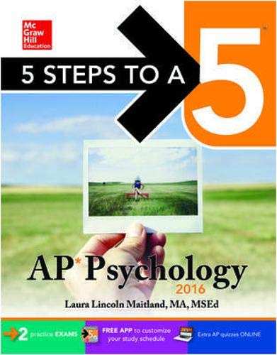 Beispielbild fr 5 Steps to a 5 AP Psychology 2016 zum Verkauf von Better World Books