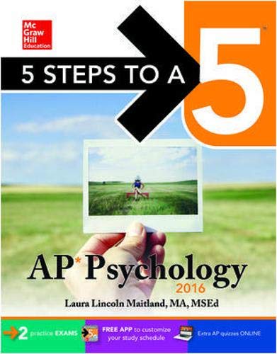 Stock image for 5 Steps to a 5 AP Psychology 2016 (5 Steps to a 5 on the Advanced Placement Examinations Series) for sale by SecondSale