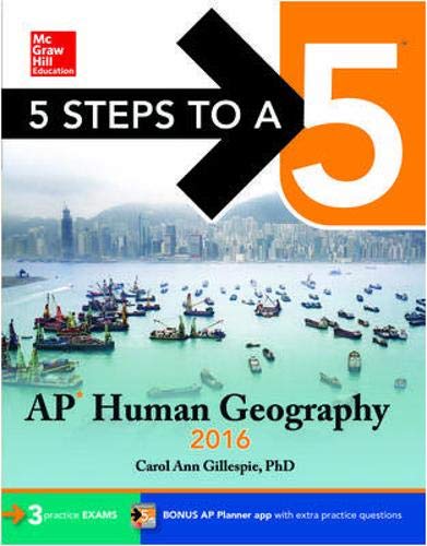 Stock image for 5 Steps to a 5 AP Human Geography 2016 (5 Steps to a 5 on the Advanced Placement Examinations Series) for sale by SecondSale