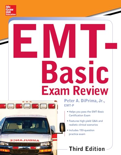Stock image for McGraw-Hill Education's EMT-Basic Exam Review, Third Edition (Mcgraw-Hill's EMT-Basic) for sale by BooksRun