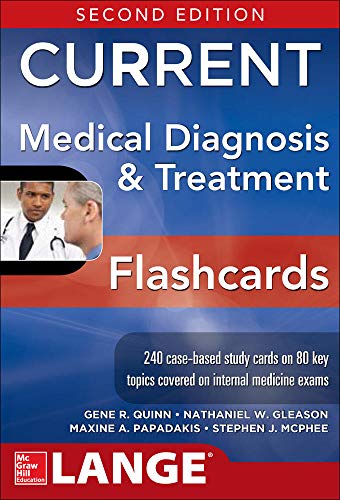 Stock image for CURRENT Medical Diagnosis and Treatment Flashcards, 2E for sale by HPB-Red