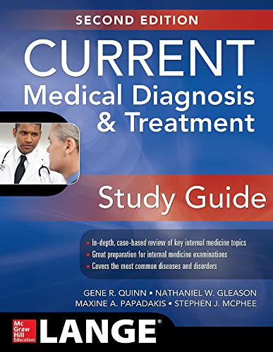 Beispielbild fr CURRENT Medical Diagnosis and Treatment Study Guide, 2E (Lange Current) zum Verkauf von BooksRun