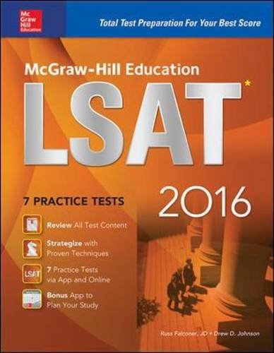 9780071848466: McGraw-Hill Education LSAT 2016 (McGraw-Hill's LSAT)