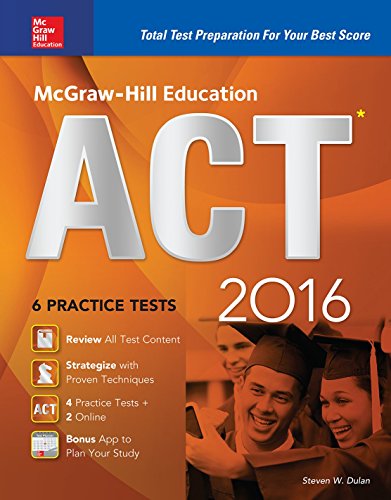 9780071848503: McGraw-Hill Education ACT 2016