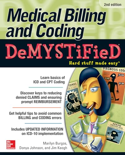 9780071849340: Medical billing & coding demystified. Hard stuff made easy (Medicina)