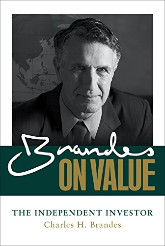 Beispielbild fr Brandes on Value: The Independent Investor zum Verkauf von Wonder Book