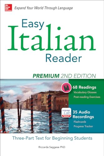 Stock image for Easy Italian Reader, Premium 2nd Edition: A Three-Part Text for Beginning Students (Easy Reader Series) for sale by ZBK Books