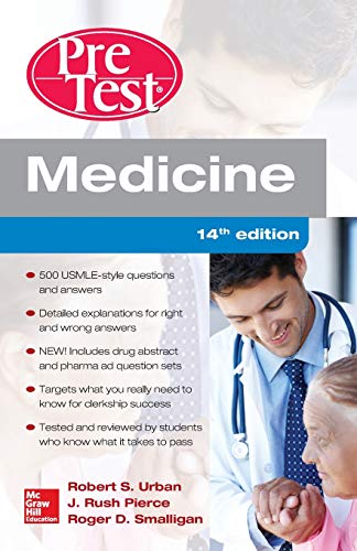 Beispielbild fr Medicine PreTest Self-Assessment and Review, Fourteenth Edition zum Verkauf von BooksRun