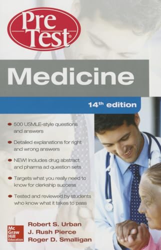 Imagen de archivo de Medicine PreTest Self-Assessment and Review, Fourteenth Edition a la venta por BooksRun