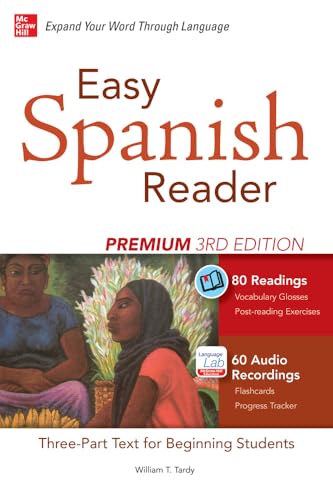 Stock image for Easy Spanish Reader Premium, Third Edition: A Three-Part Reader for Beginning Students + 160 Minutes of Streaming Audio (Easy Reader Series) for sale by HPB-Red