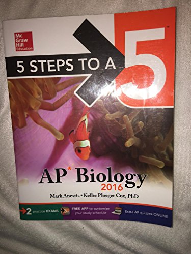 Stock image for 5 Steps to a 5 AP Biology 2016 for sale by Better World Books