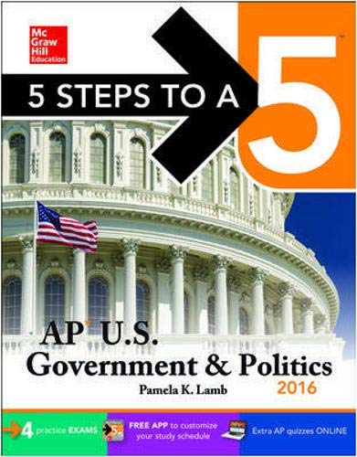 Stock image for 5 Steps to a 5 AP US Government & Politics 2016 (5 Steps to a 5 on the Advanced Placement Examinations Series) for sale by SecondSale