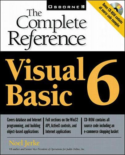 9780072118551: Visual Basic 6: The Complete Reference