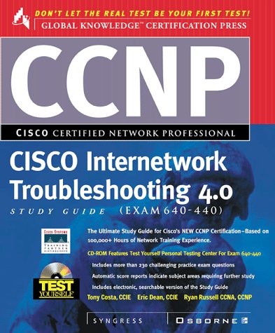 Beispielbild fr CCNP Cisco Internetwork Troubleshooting : Exam 640-406 zum Verkauf von Better World Books
