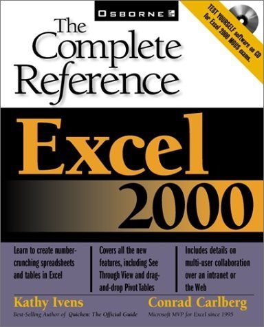 Beispielbild fr Excel 2000: The Complete Reference zum Verkauf von Wonder Book