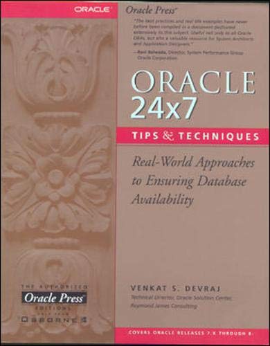 Beispielbild fr Oracle 24x7 Tips and Techniques zum Verkauf von Better World Books