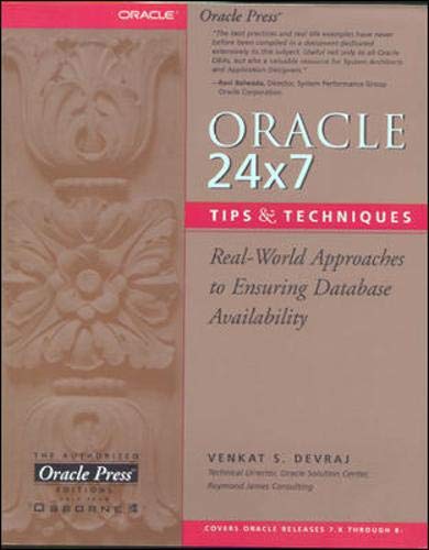 Imagen de archivo de Oracle 24x7 Tips and Techniques a la venta por Better World Books
