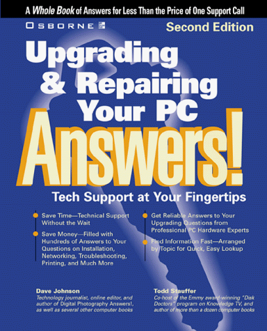 Stock image for Upgrading and Repairing Your PC Answers!: Certified Tech Support for sale by Bahamut Media