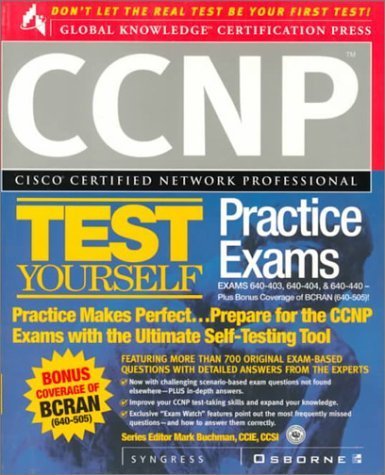 Stock image for Ccnp Cisco Certified Network Professional Test Yourself Practice Exams for sale by Ann Becker