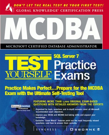 9780072121827: MCDBA SQL Server 7 Certification Boxed Set (Certification Press Study Guides)