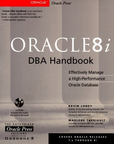 Stock image for Oracle 8I Dba Handbook (Oracle Press Series) for sale by The Book Cellar, LLC