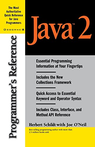 9780072123548: Java 2 Programmer's Reference