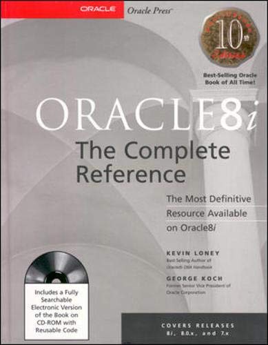 9780072123647: Oracle8i: The Complete Reference (Book/CD-ROM Package) (Oracle Press)