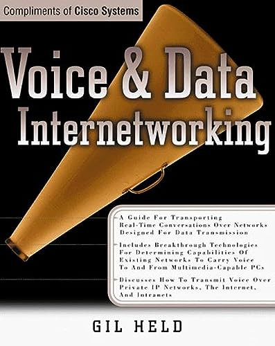 Imagen de archivo de Voice and Data Internetworking a la venta por Better World Books