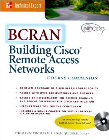 Beispielbild fr BCRAN: Building Cisco Remote Access Networks, Course Companion [With CDROM] zum Verkauf von ThriftBooks-Dallas